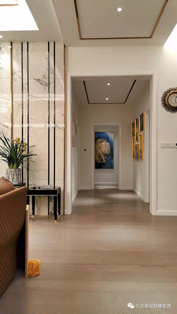 御景园轻奢现代风,女性设计师打造 500㎡优雅生活空间-25