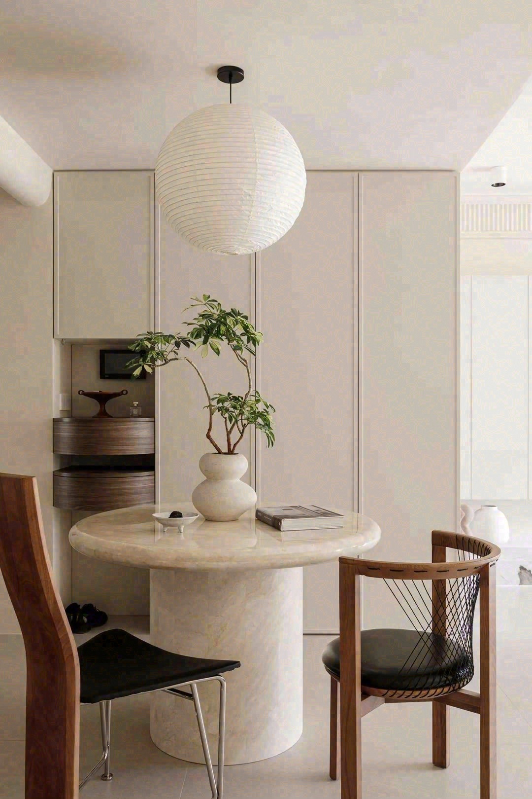 奶油风三居室改造丨中国北京丨七巧天工设计-15