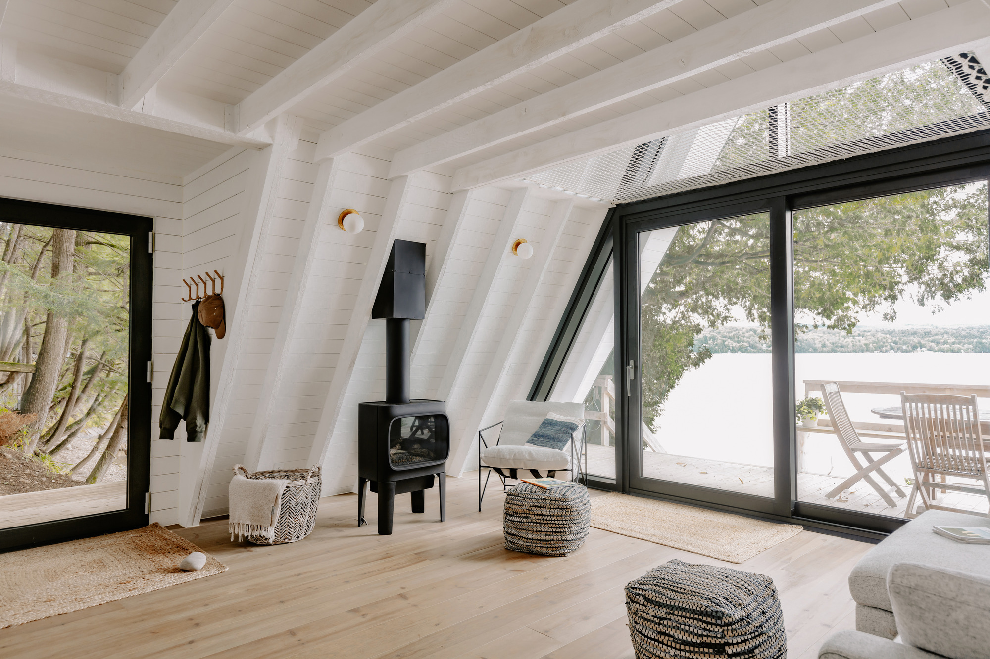 Chalet A 小屋丨加拿大蒙特利尔丨Matière Première Architecture-13