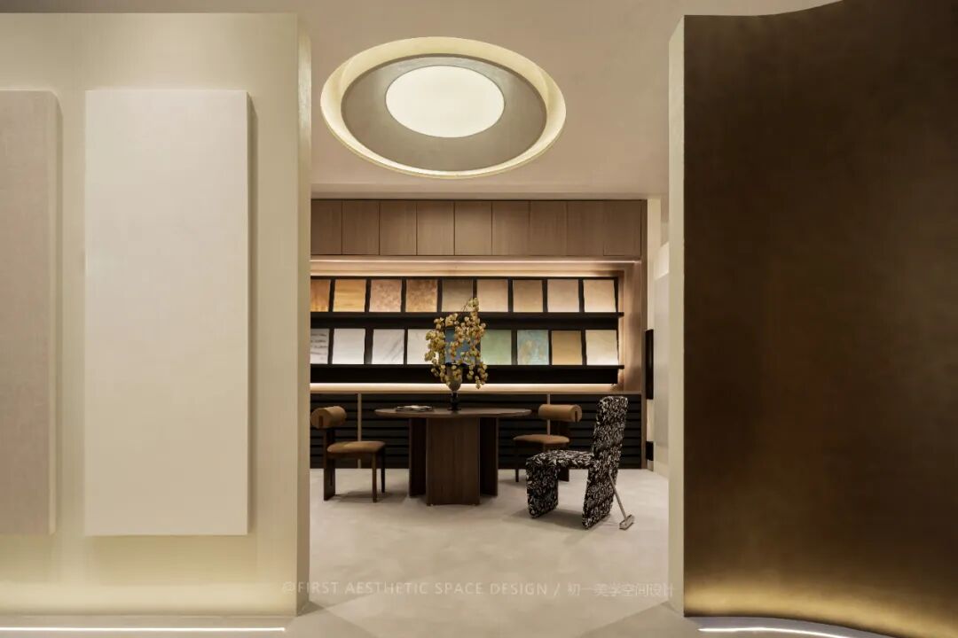 TULLIO艺术涂料展厅设计丨初一美学空间设计-14