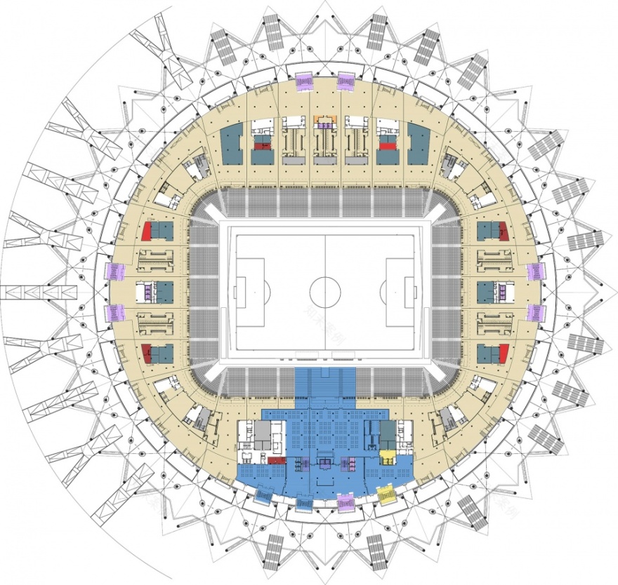 俄罗斯 Samara 足球场丨PI ARENA-46