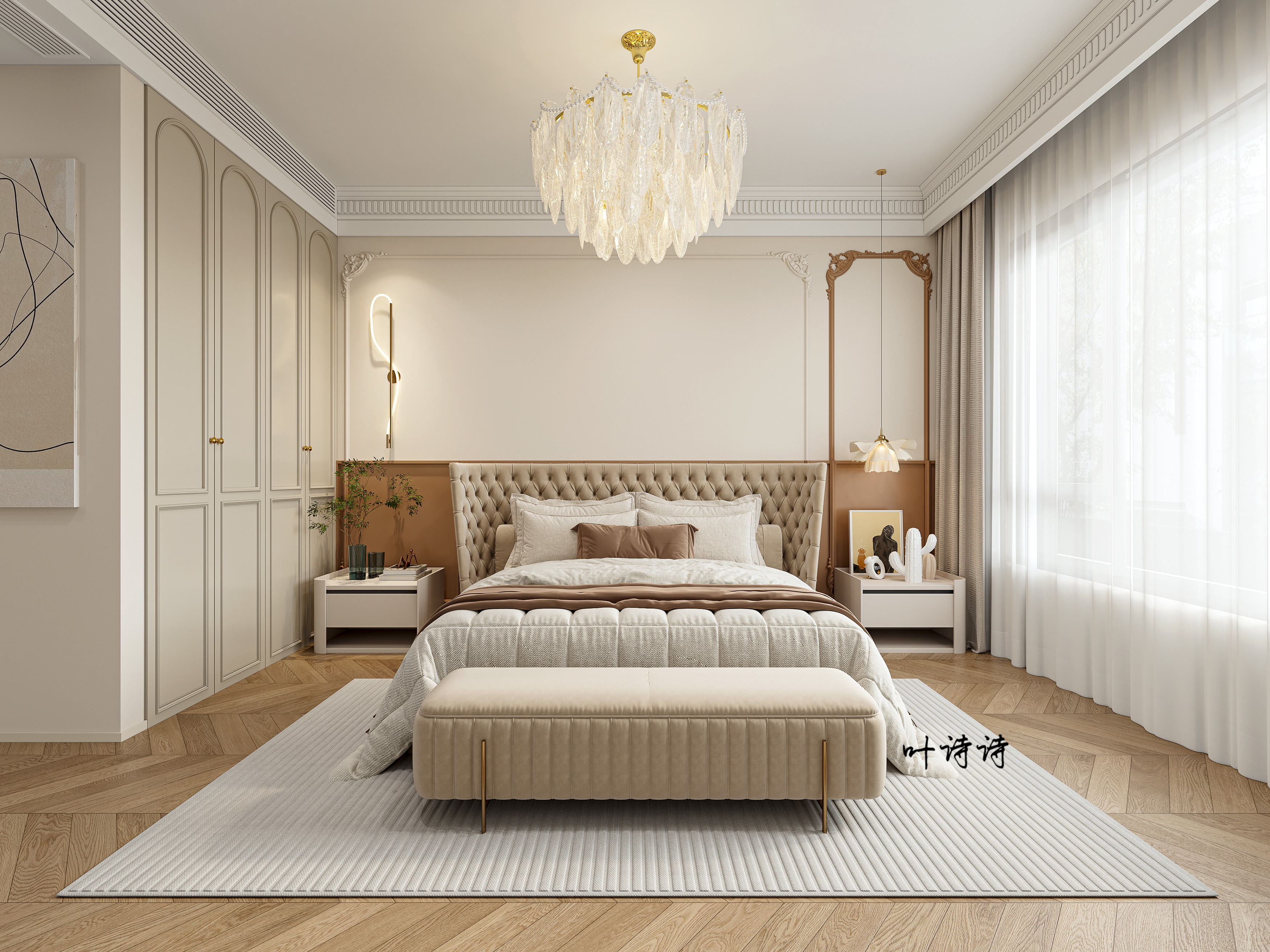 轻法式奶油风，浪漫与优雅的气息-7