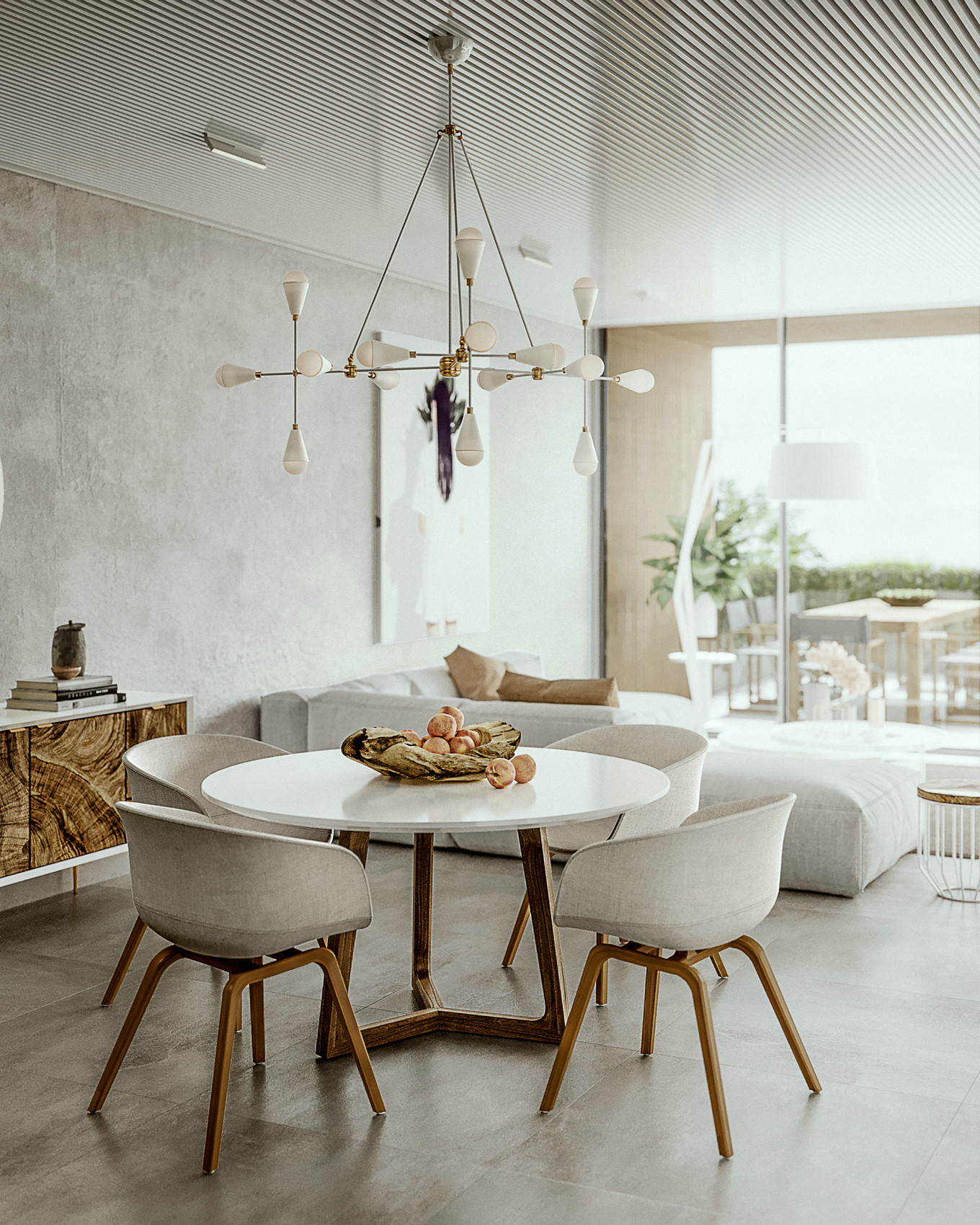 新波西米亚风格的自然生活空间-12