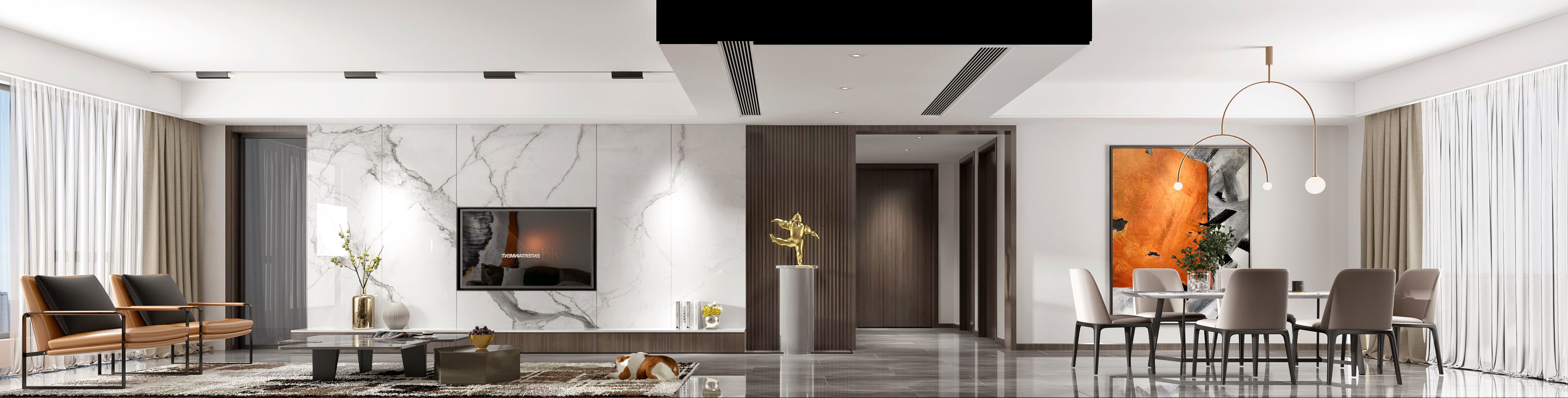 简约现代家居设计，打造城市绿洲-14