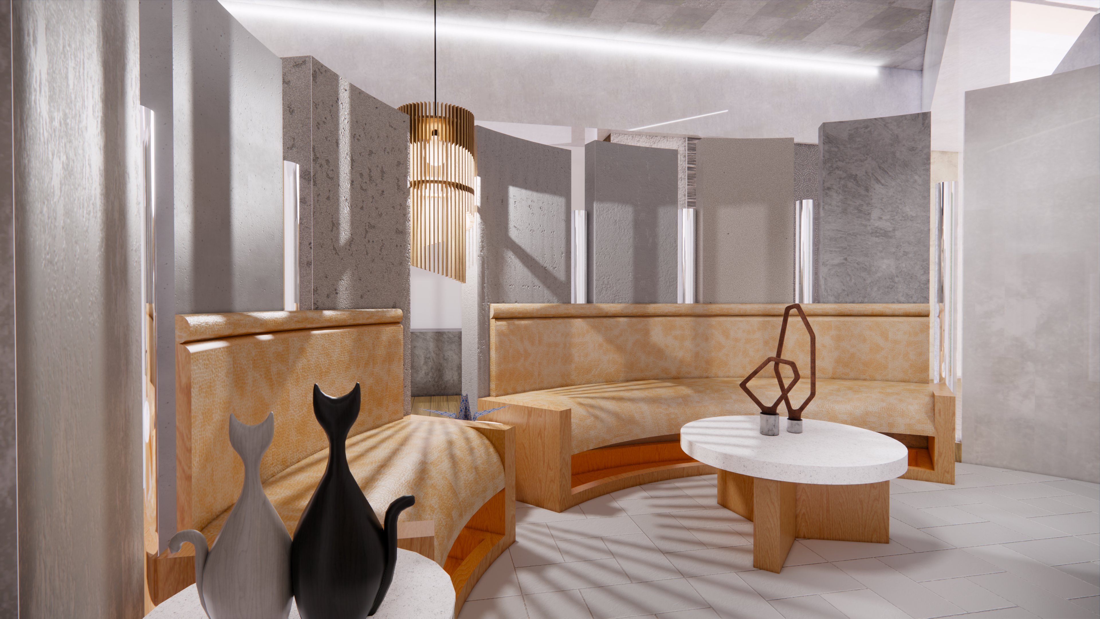 材料展厅丨巴基斯坦伊斯兰堡丨Suhail & Fawad Architects-7