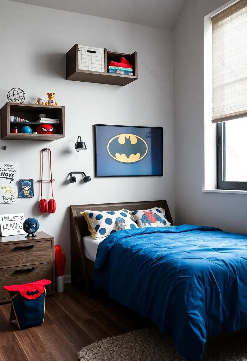 青少年超级英雄主题房间设计-135