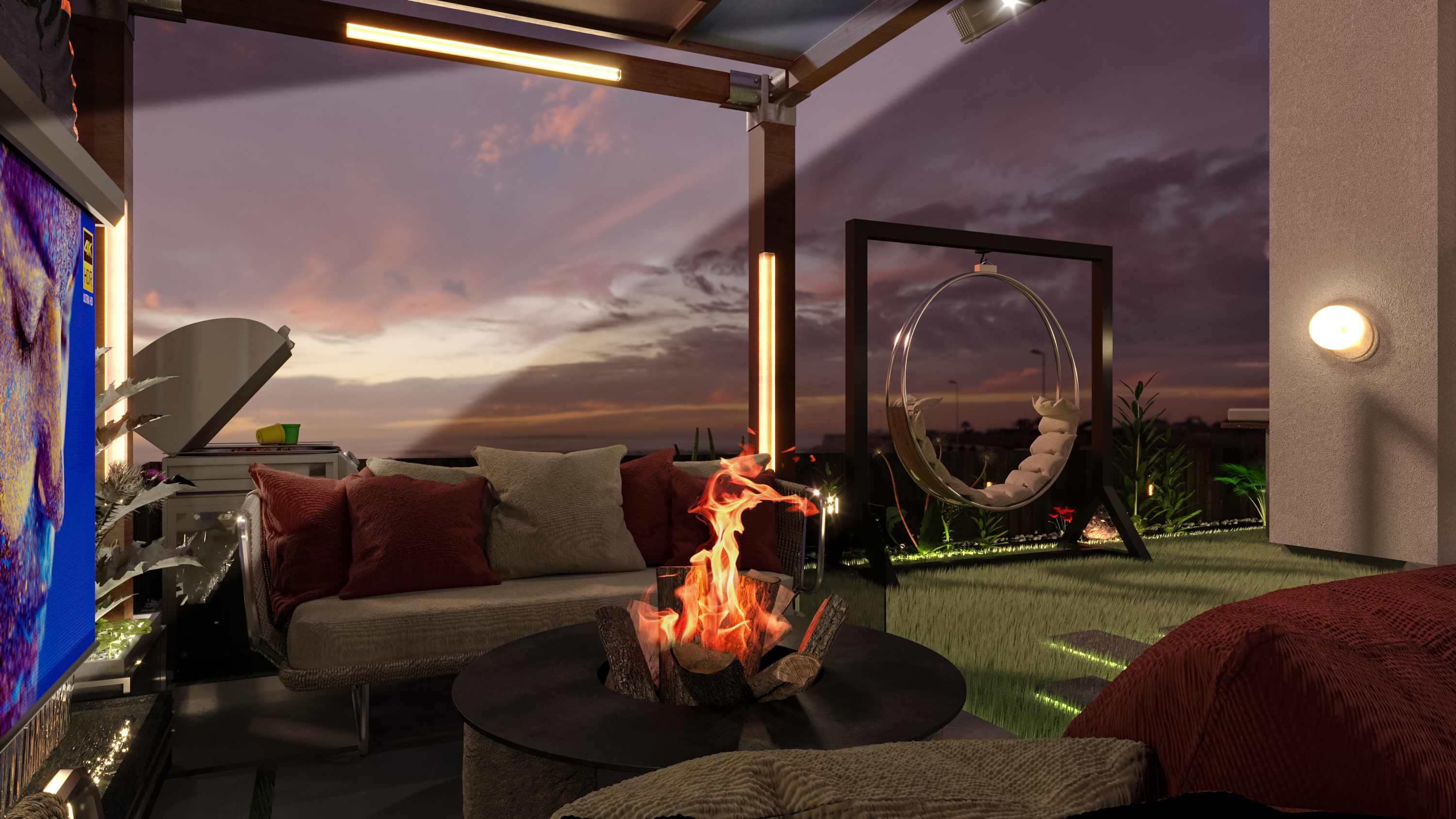 海德公园山景别墅丨埃及开罗丨Atrium Design  Ahmed Rabie-40