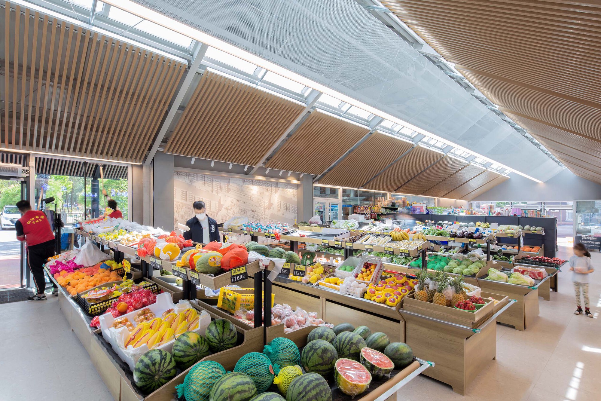 大屋顶下的庭院市场丨中国北京丨BIAD-27