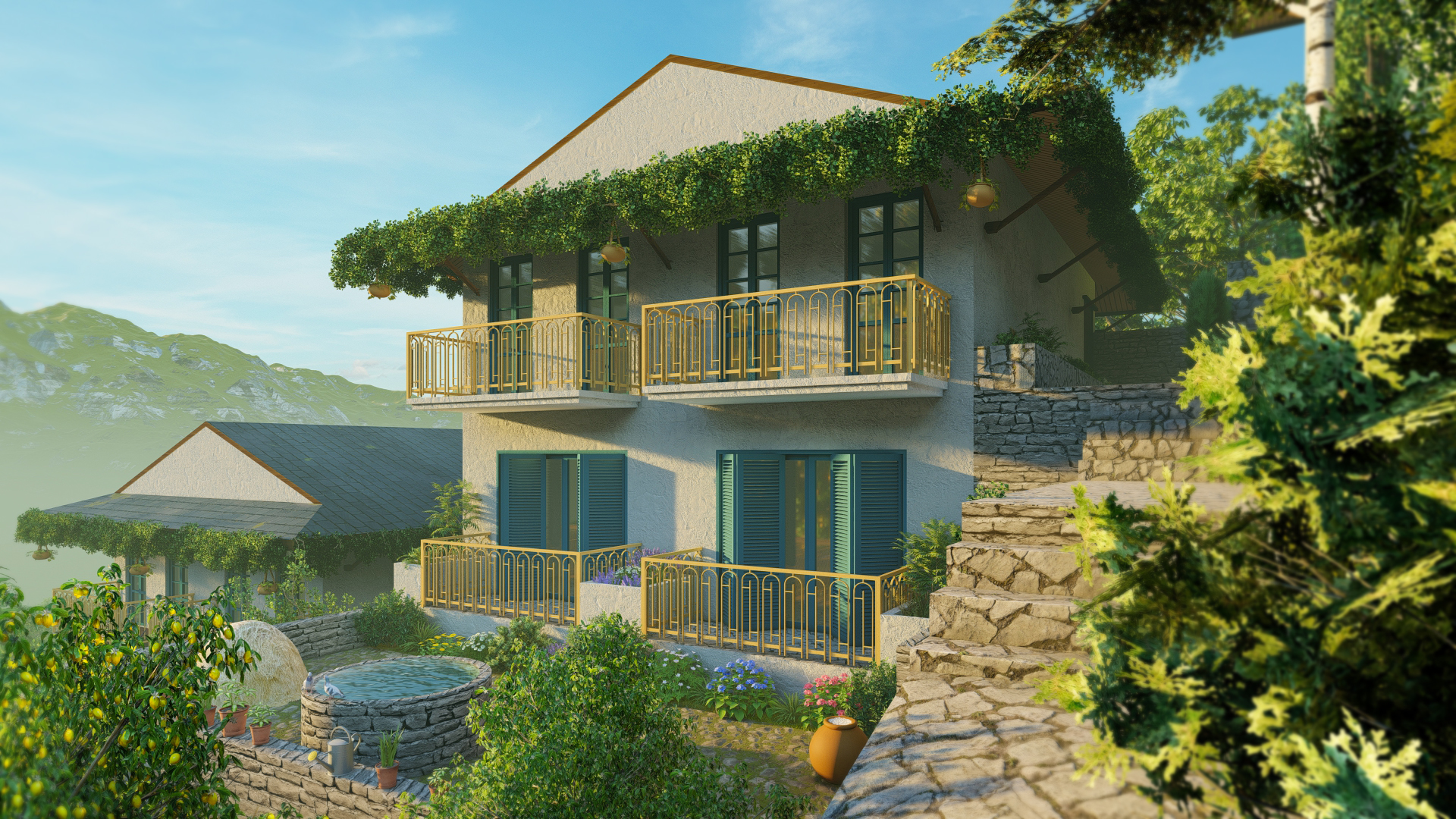 乡村庭院丨尼泊尔丨Ar. Umang Kayastha-9