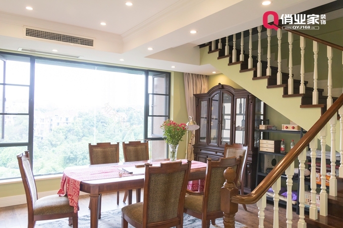 重庆绿地翠谷169平|跃层|美式风格|实景案例图-16
