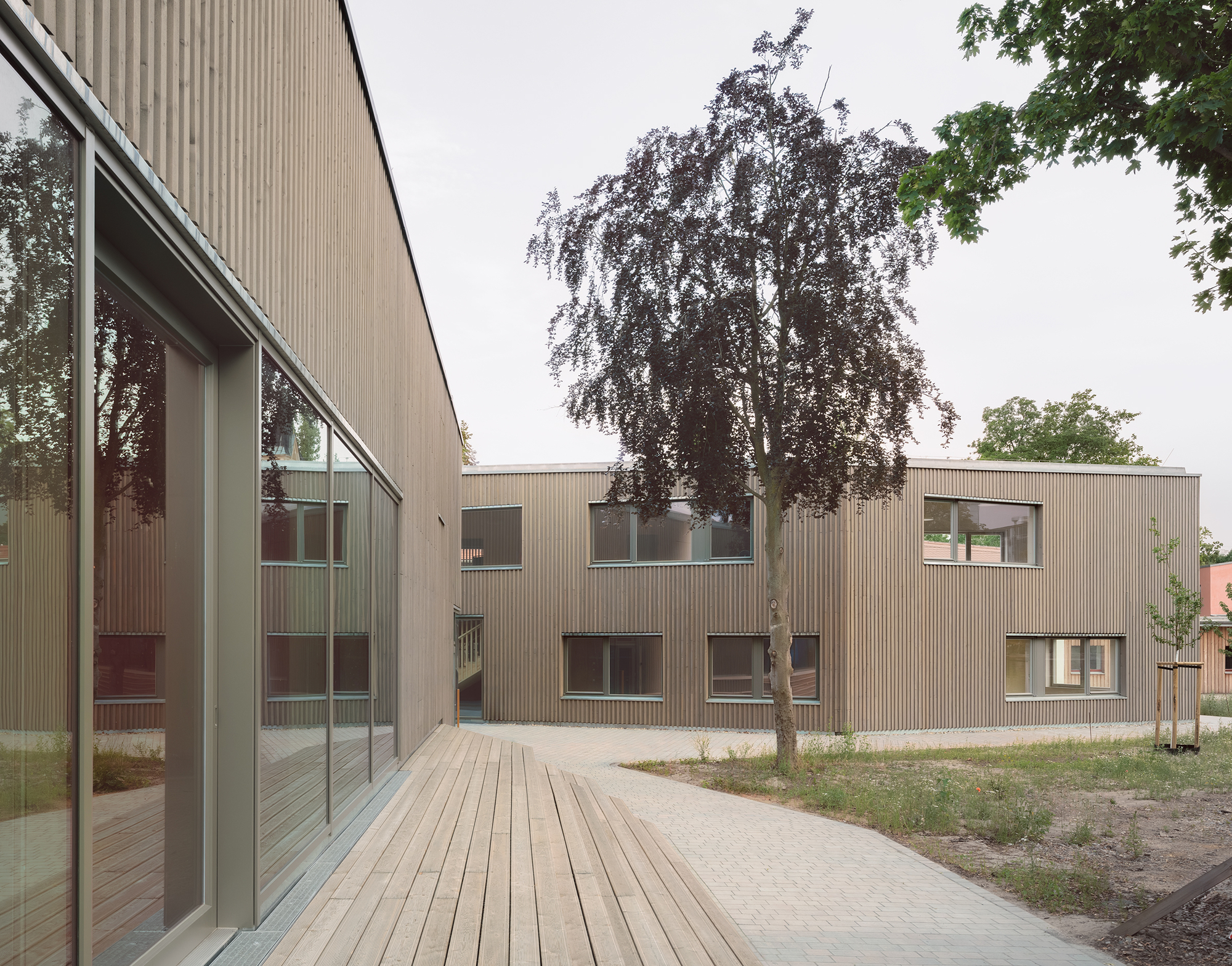 Karl Schubert School 多功能厅和教学楼丨德国莱比锡丨Kersten Kopp Architekten-15