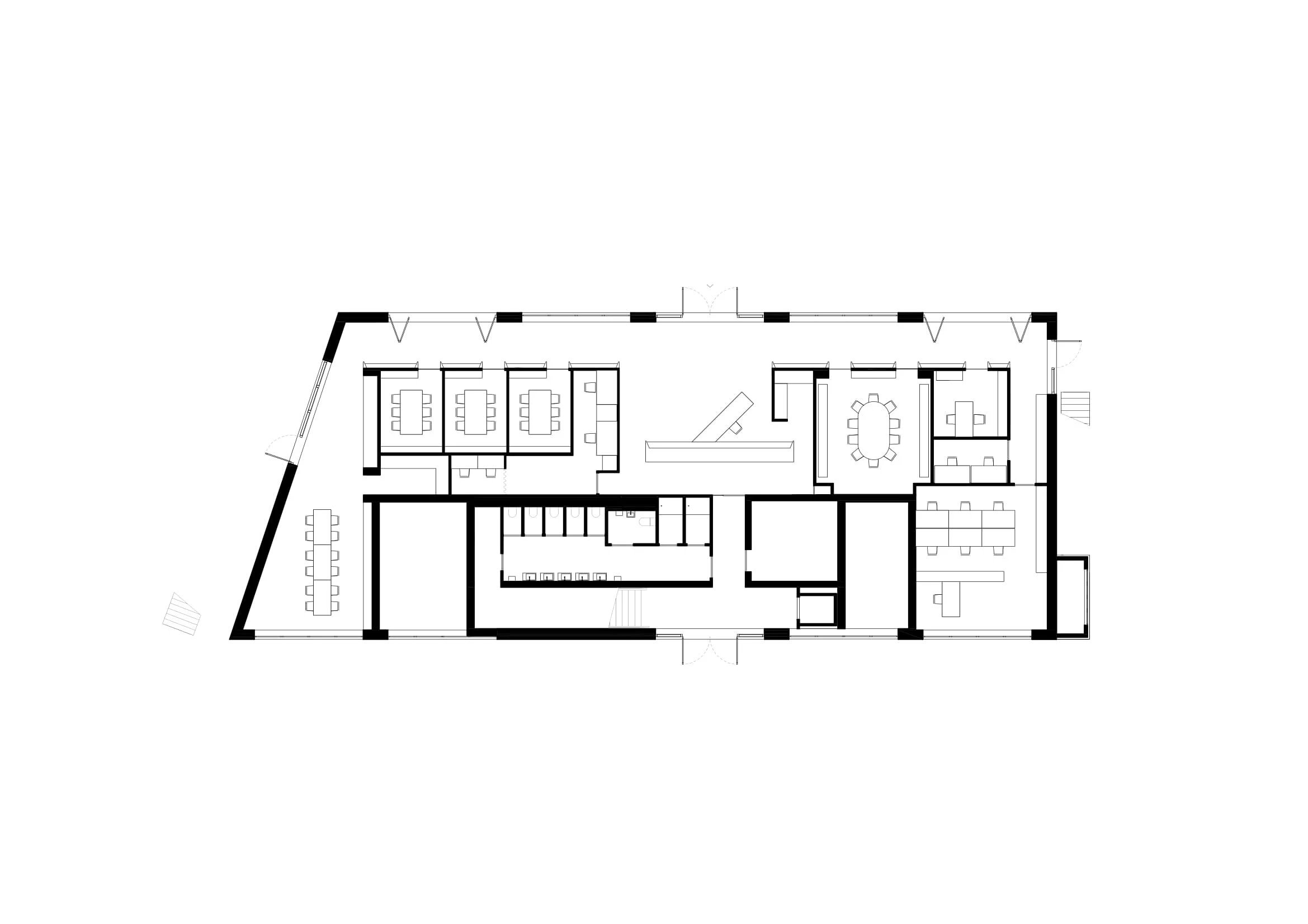 费顿出版社总部丨英国伦敦丨Paolo Cossu Architects-22
