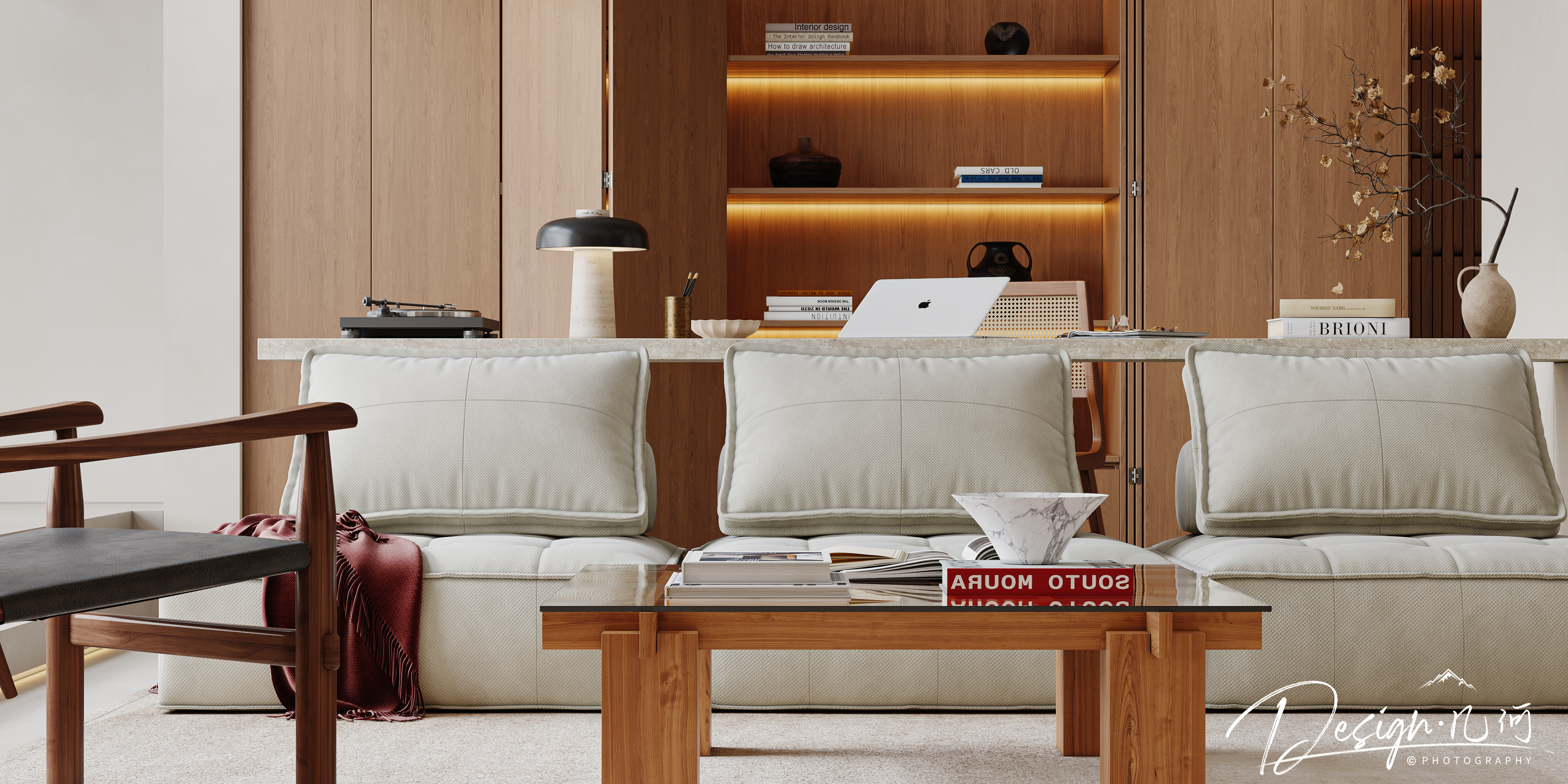 几何空间视觉表现 | 天玺湾中古风客餐厅（日景篇）-23