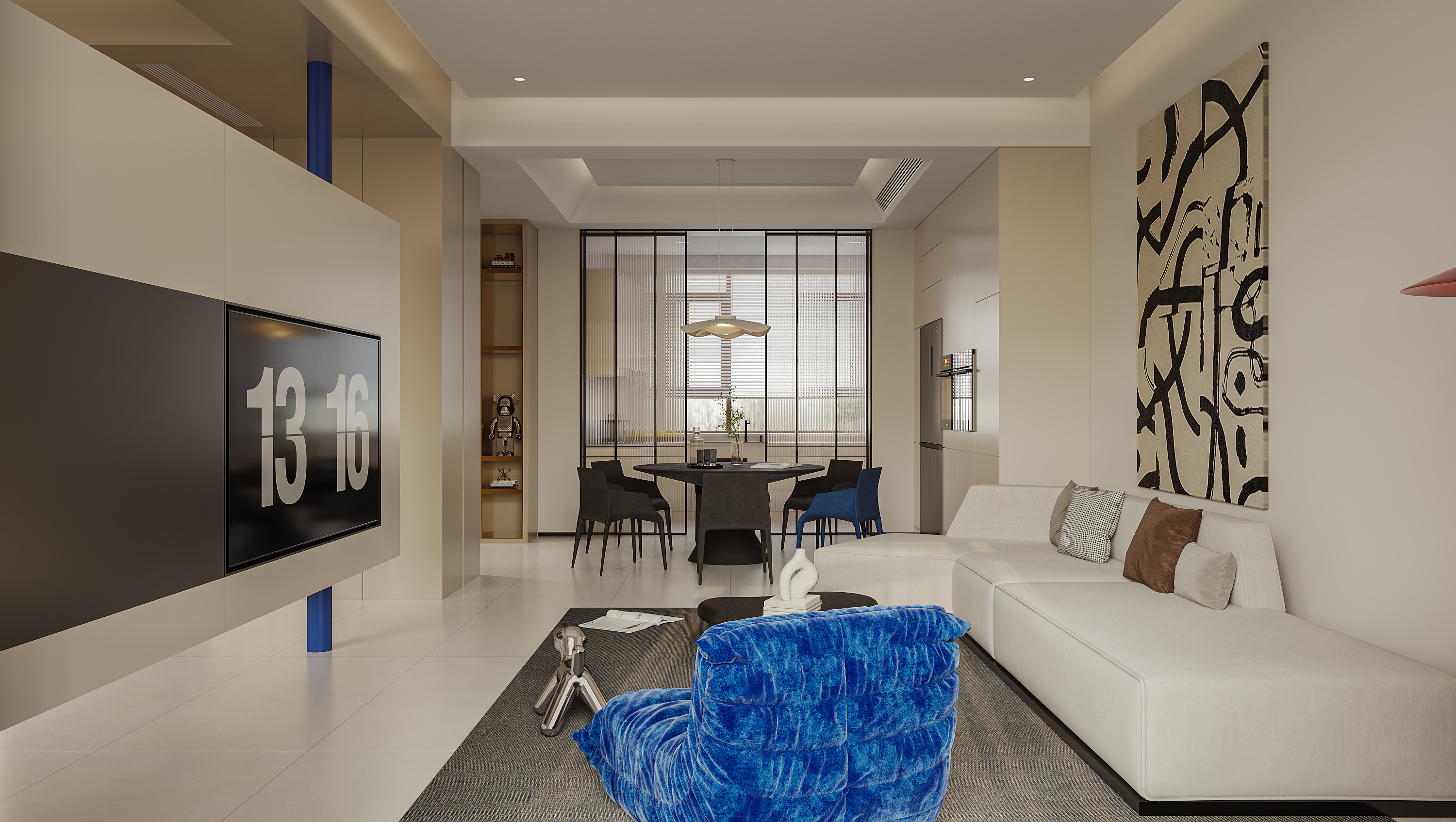 搬砖系列—现代蓝-1