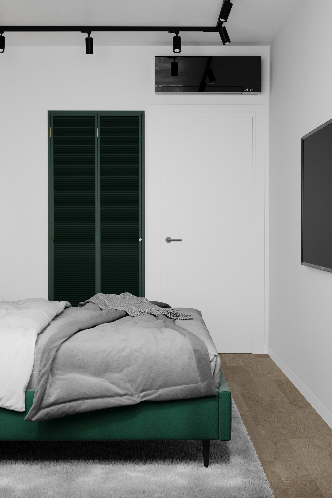 Minimalism apartment - 3D visualization-20