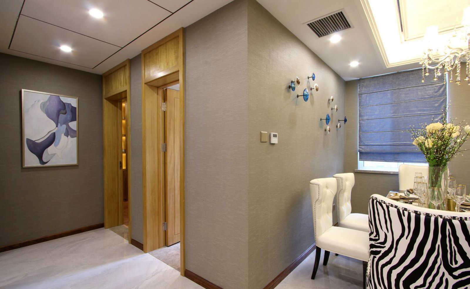 海韵名邦简欧样板房软装设计  泊含设计-5