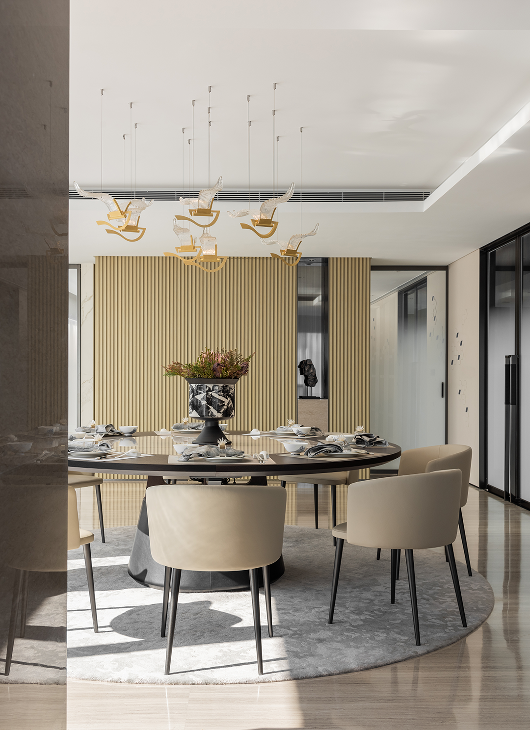 1100㎡大平层豪宅设计丨中国北京丨李玮珉-45