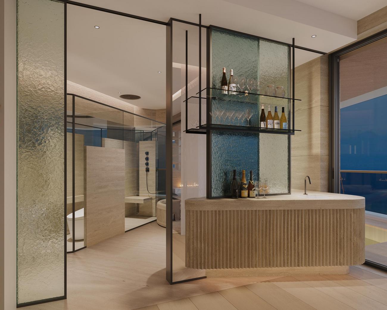 渡边智绍设计 | 华润三亚海棠湾悦府顶层样板间设计方案-16