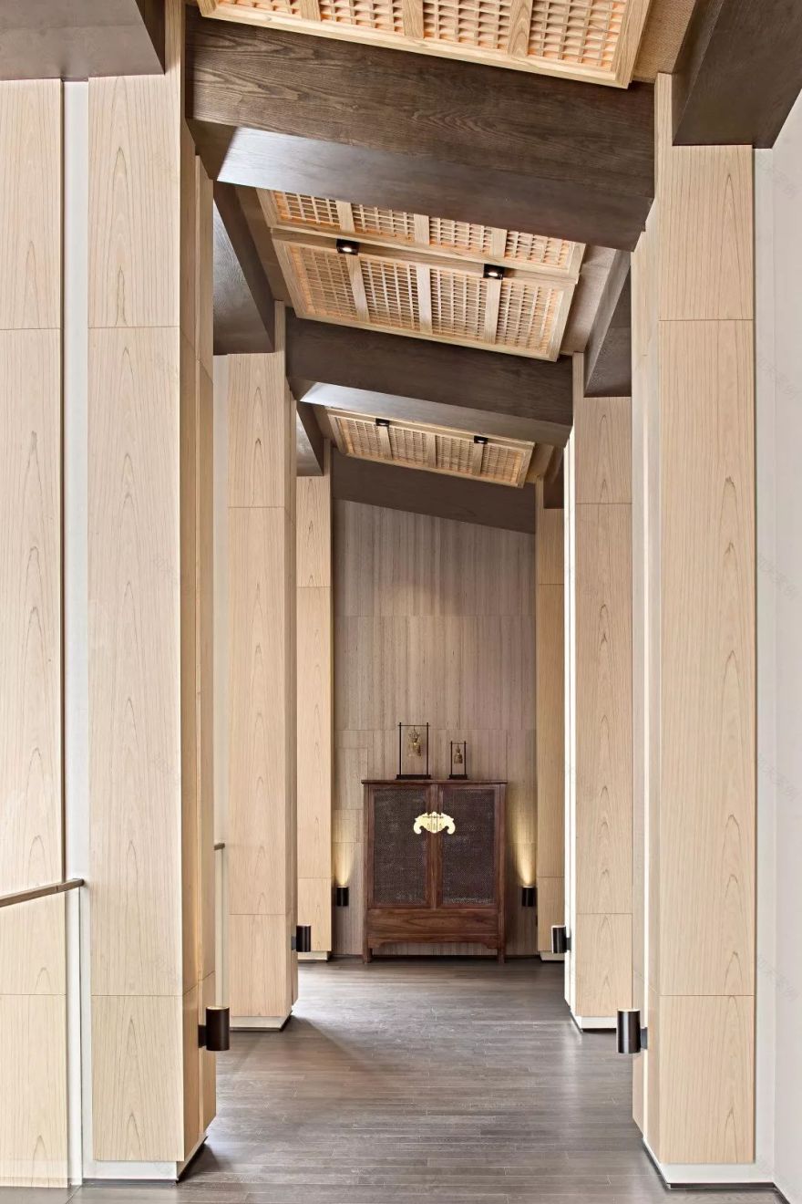 崇義綠邦合一山居銷售中心 | 竹鄉文化的室內空間演繹-39