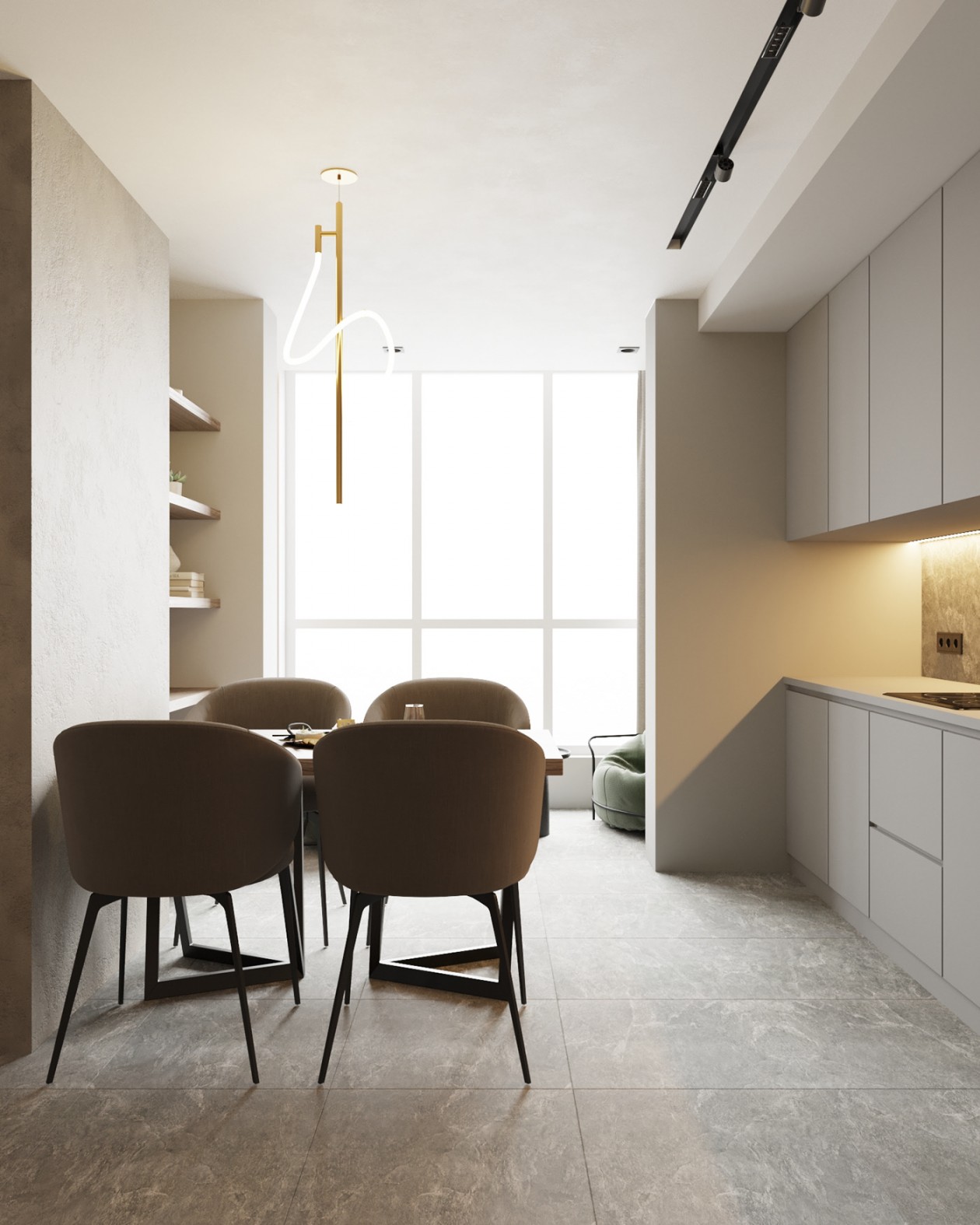 76㎡小空间公寓设计 每个细节都不简单！-10