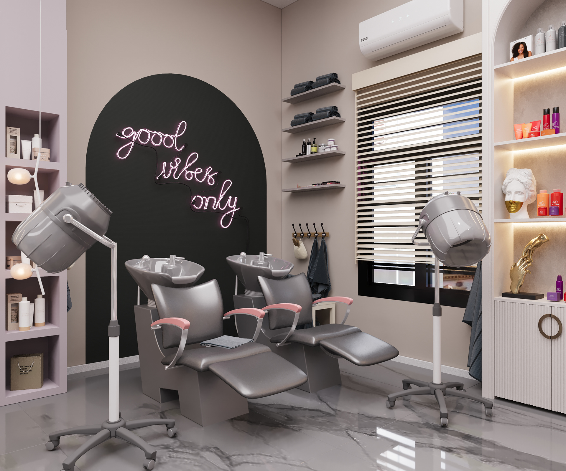 Unisex Salon-4