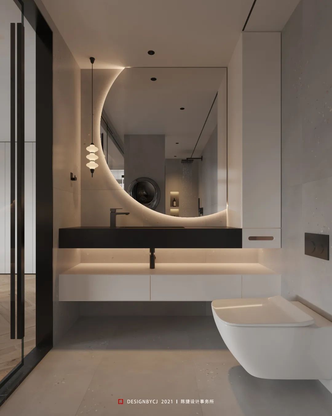 汕头悦景逐光 · 现代极简空间的光影魅力丨中国汕头丨集句设计-38