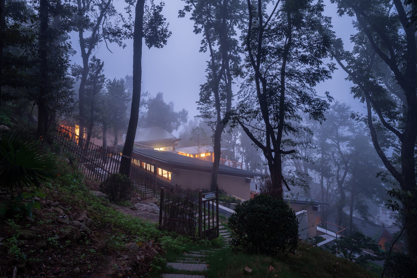 东方山佛教协会改造设计丨中国黄石丨反几建筑-59