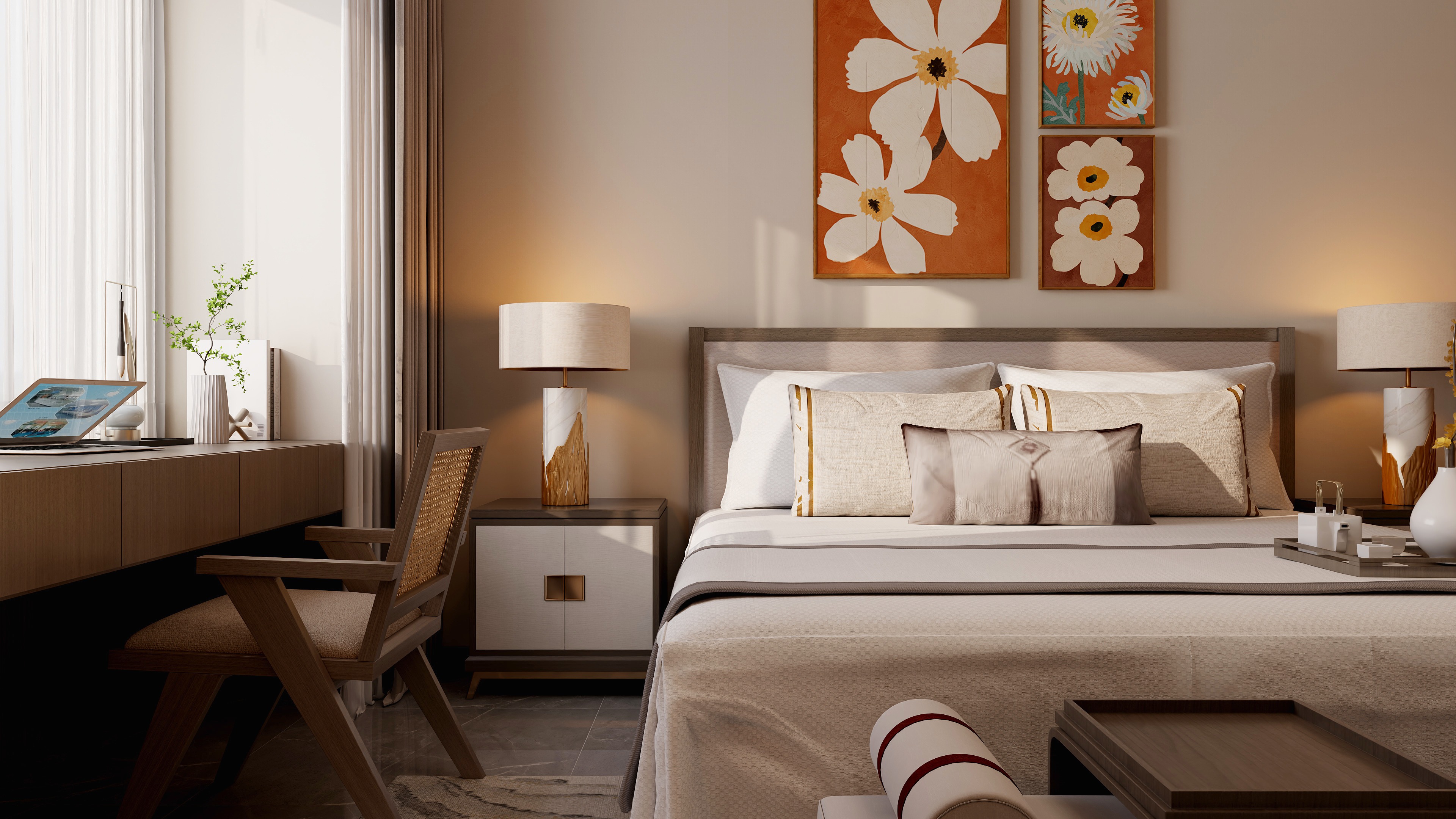 忆江南度假区新中式85㎡2室-8