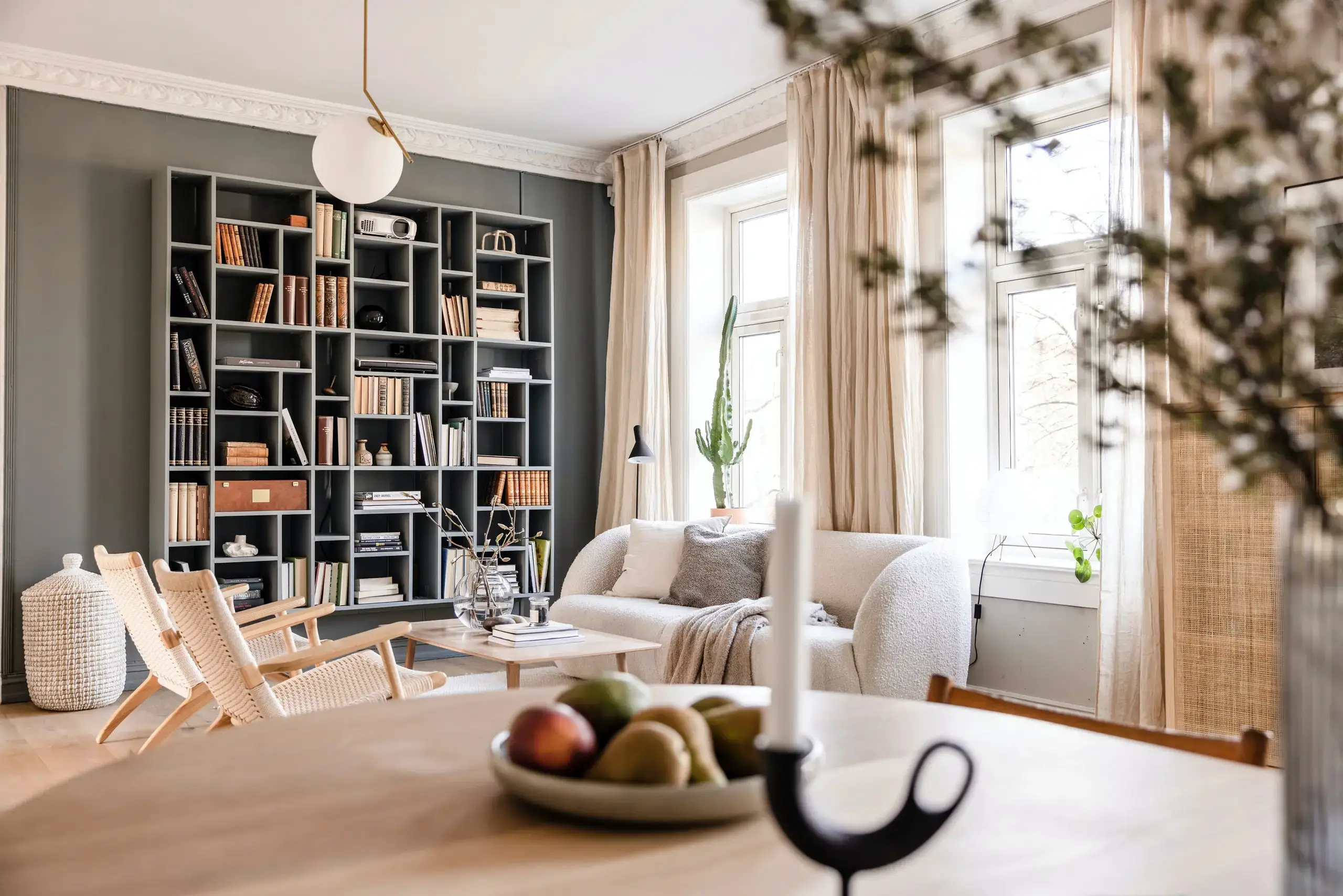 奥斯陆的一套装饰柔和现代风格的公寓-2