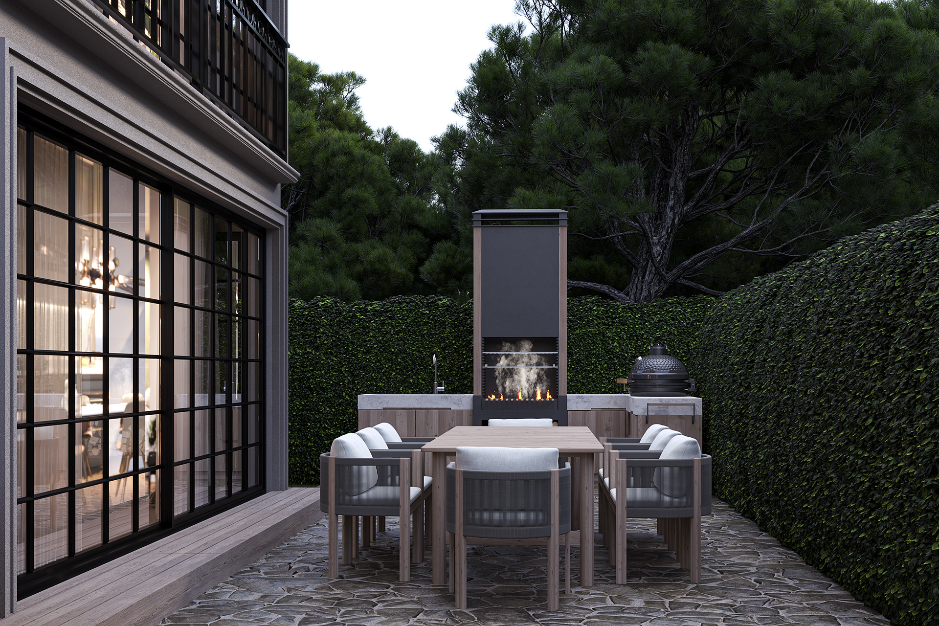 乡村住宅外立面设计丨土耳其伊斯坦布尔丨Oğuz Bedirhan ÇALDIR-6