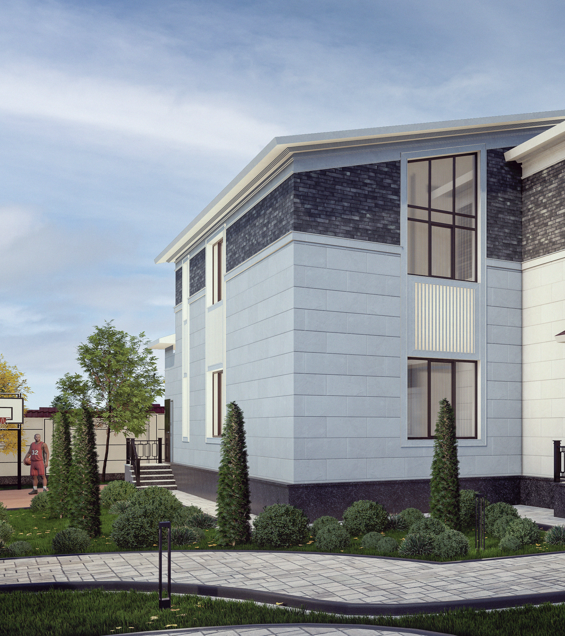 Фасад мансардный-1