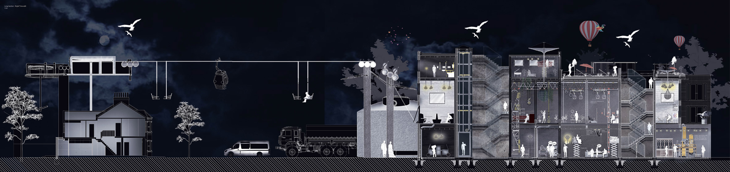 废弃物打造创意建筑 | 英国布莱顿学院学生获奖项目展-83