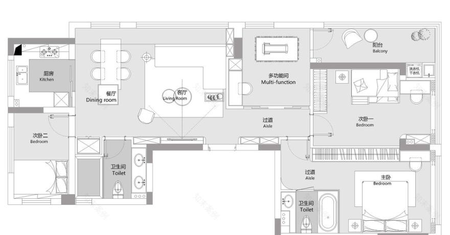 118㎡健身家园-2
