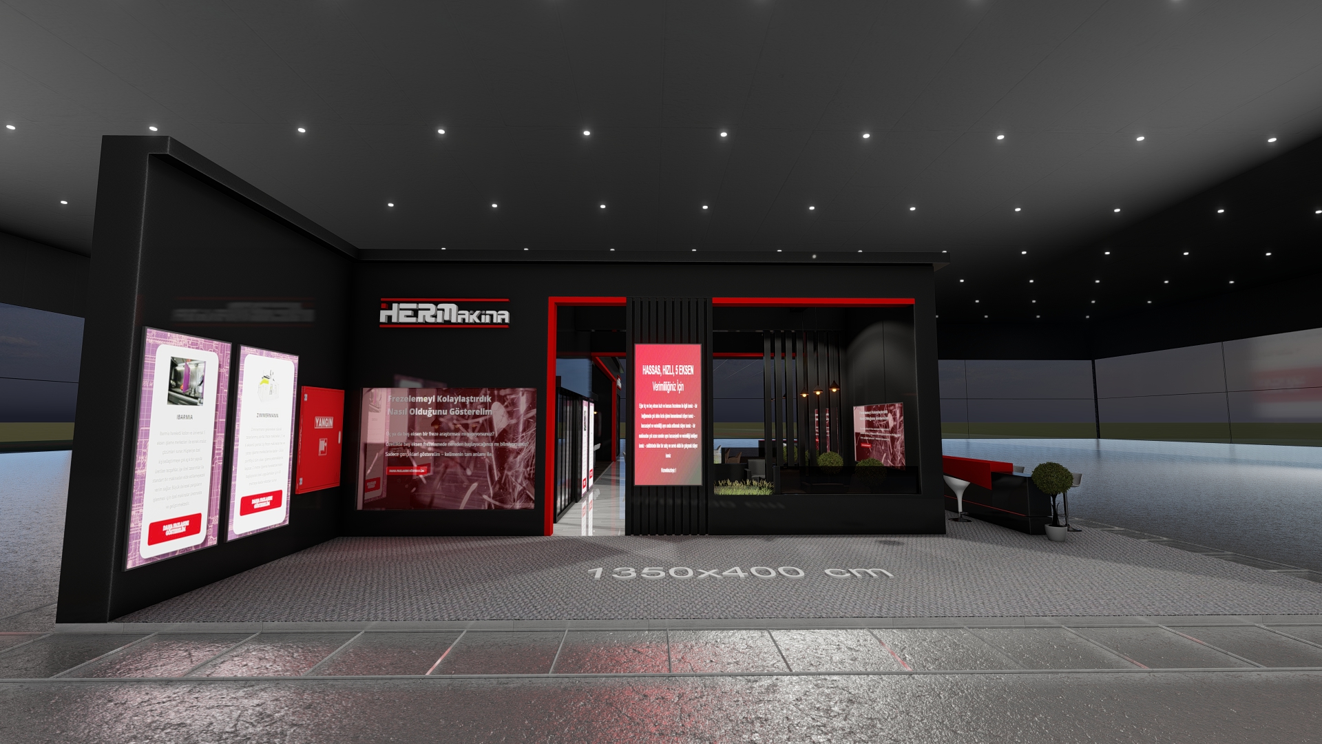 HERMAKİNA FUAR STAND TASARIMI-0