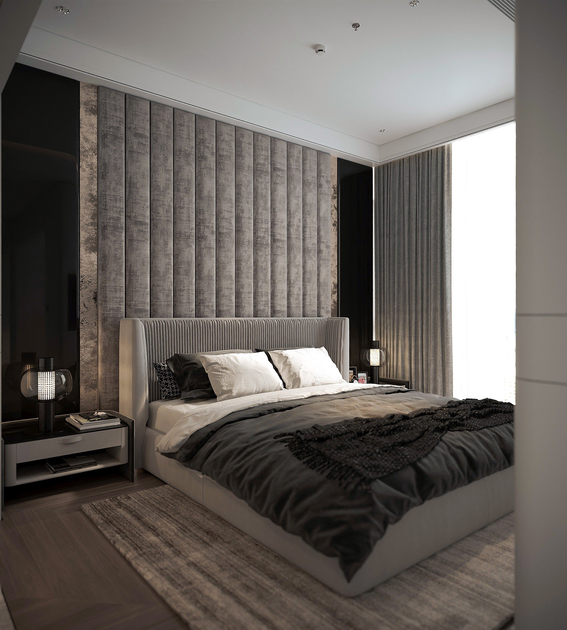 "Duple· Tilia Empire City"现代主卧室设计-8