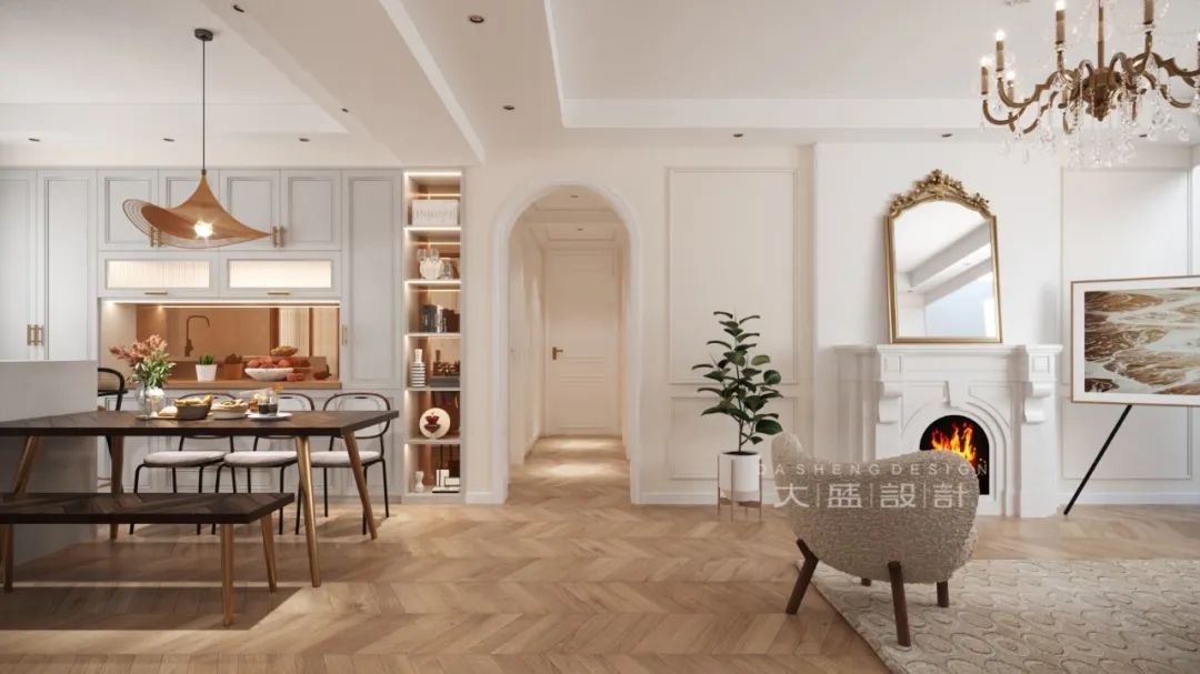 法式浪漫邂逅现代生活丨中国南宁丨南宁大盛设计事务所-6