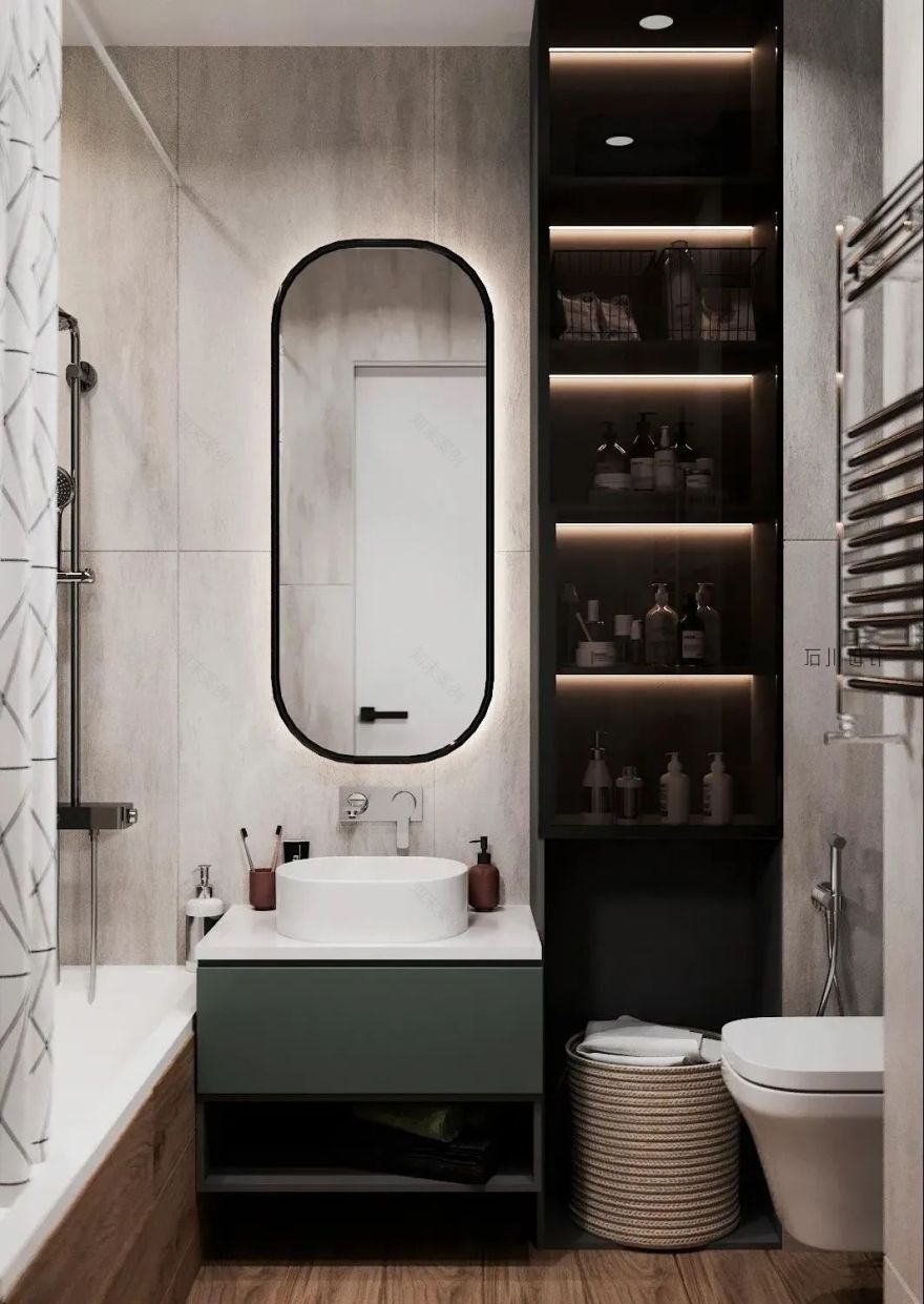 复古墨绿+原木轻奢-25