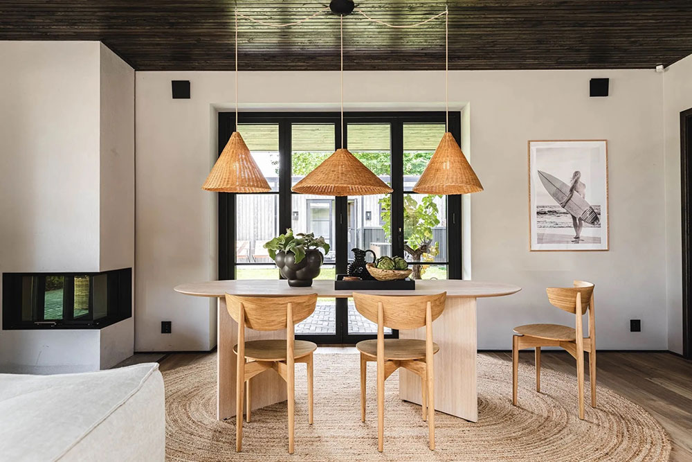 瑞典木质石质时尚自然住宅-11