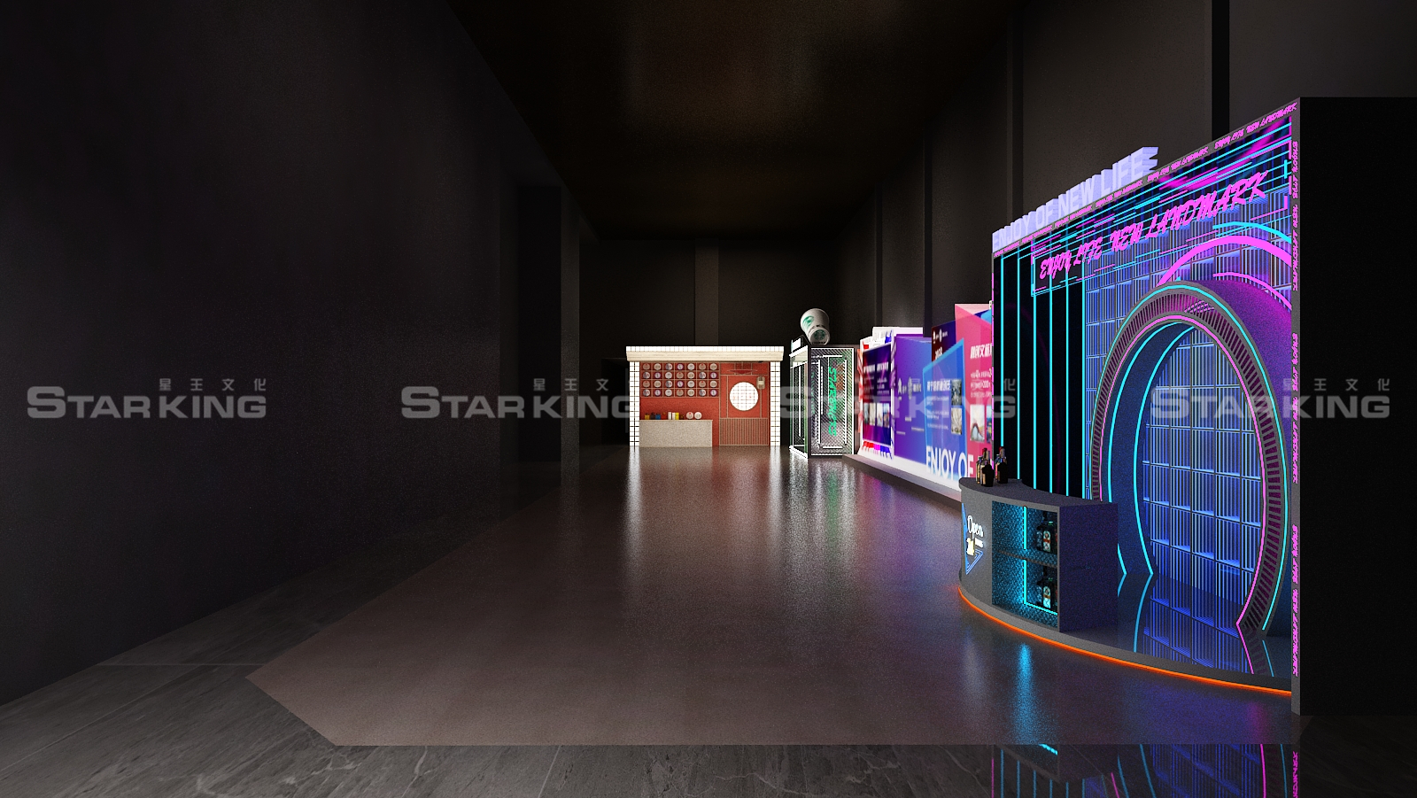 广西文化招商发布会【舞美设计，外场布置】-17