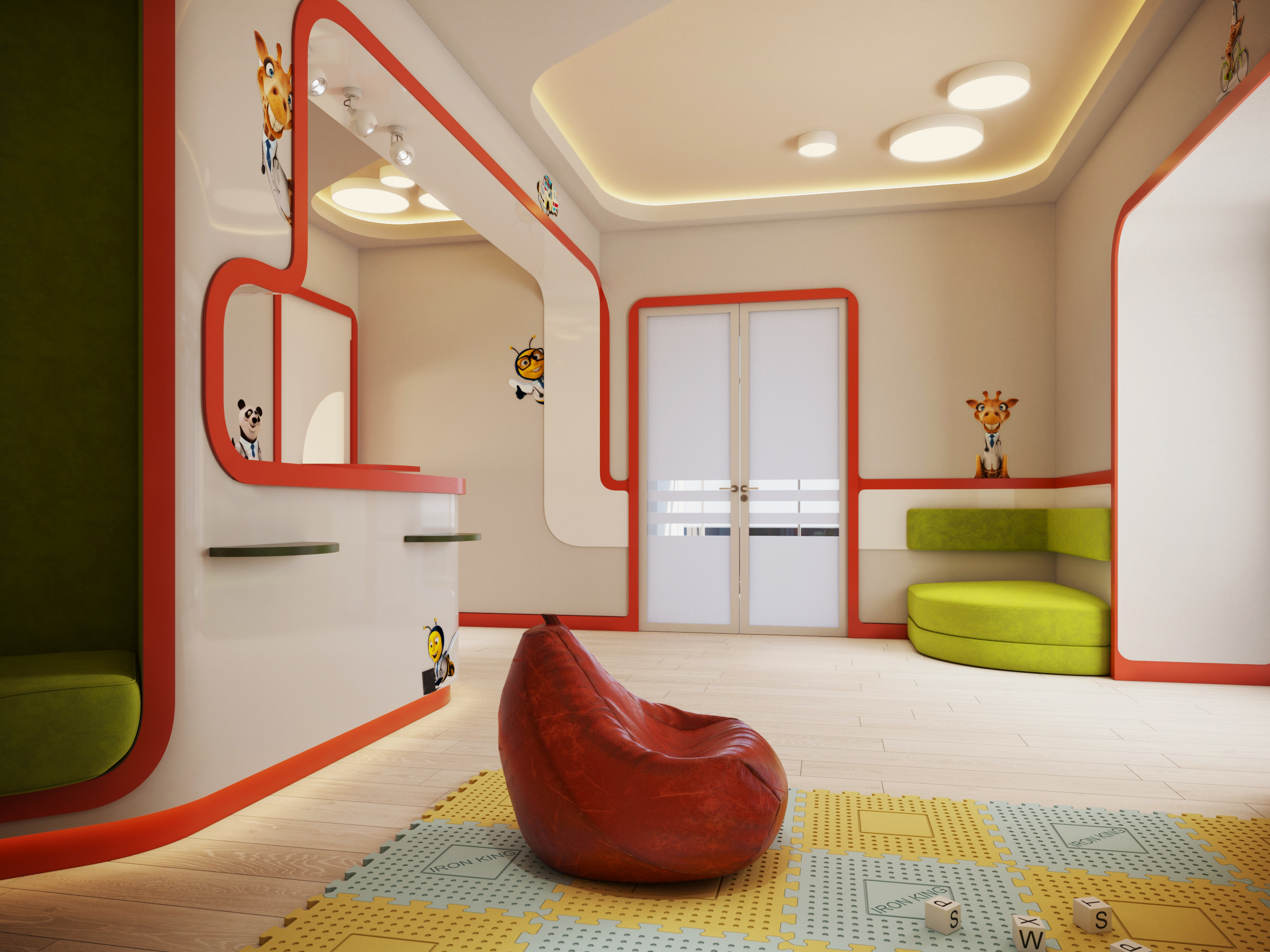 Холл детской больницы-2