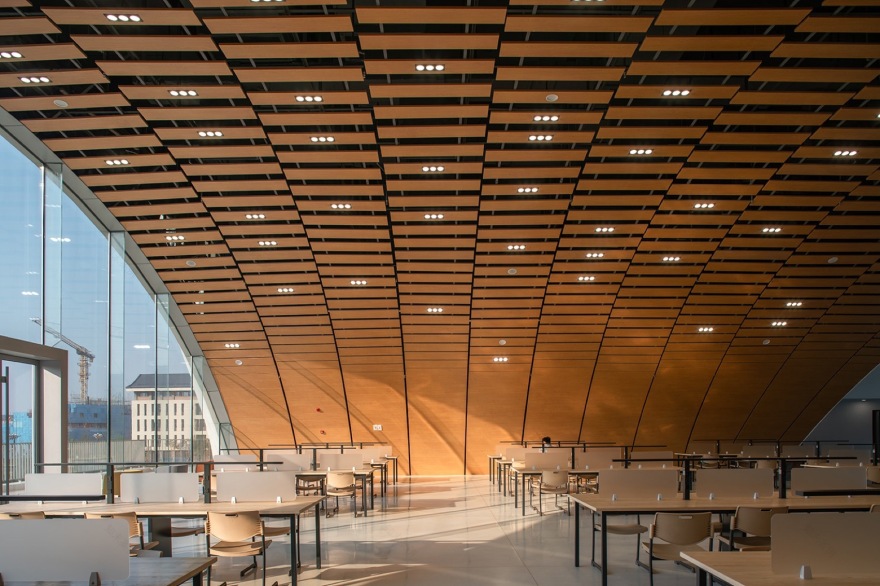 河南信息科技学院图书馆丨中国鹤壁丨同济大学建筑设计研究院(集团)有限公司 四时方院-47