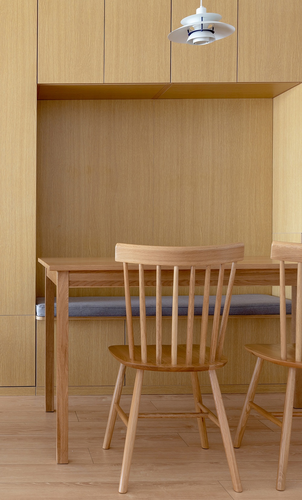 超强收纳+原木，80㎡的日式风让老人同住更放心-4