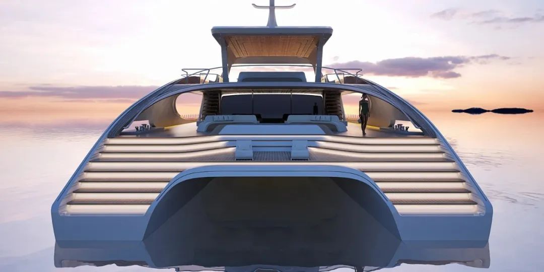 Oneiric 双体船概念船丨意大利丨扎哈·哈迪德建筑事务所-52