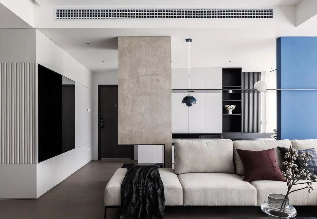 静谧深海蓝,游园般的住宅设计-21