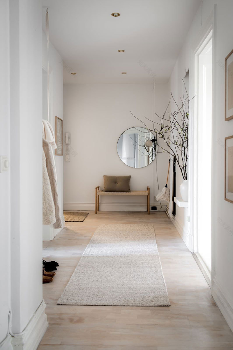 柔美恬静 | 哥德堡淡雅粉色调公寓设计-26