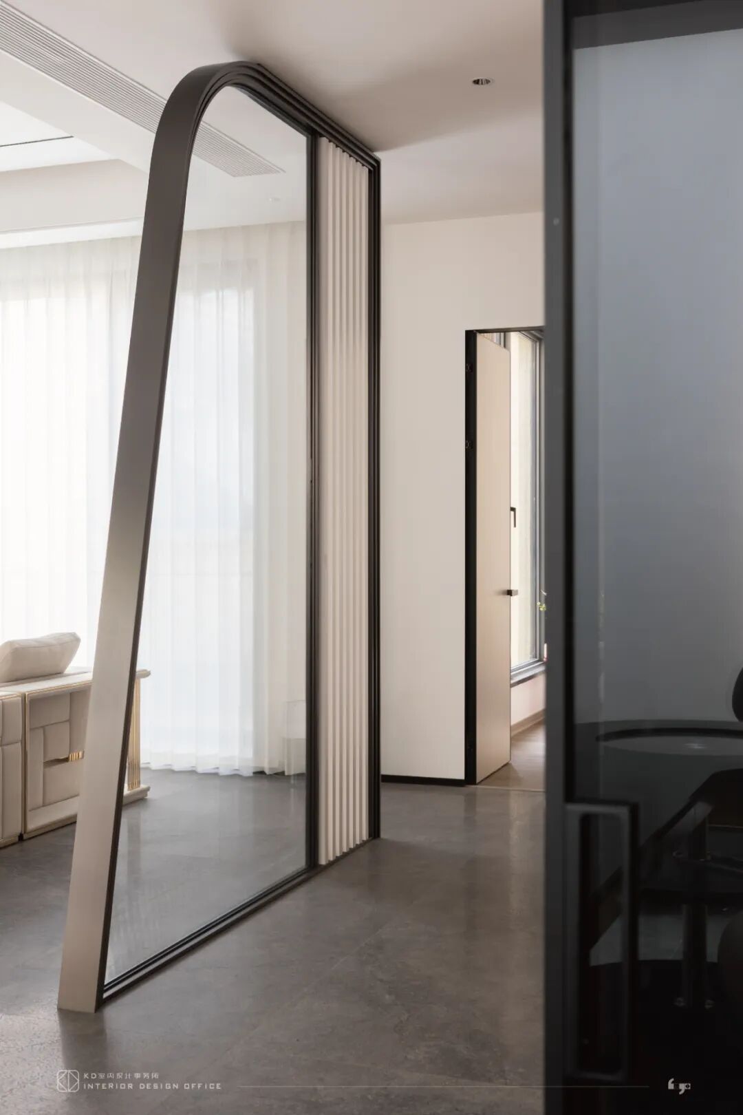 隐于形的交叠  碧桂园天玺450㎡合院别墅丨中国重庆丨KD室内设计事务所-63