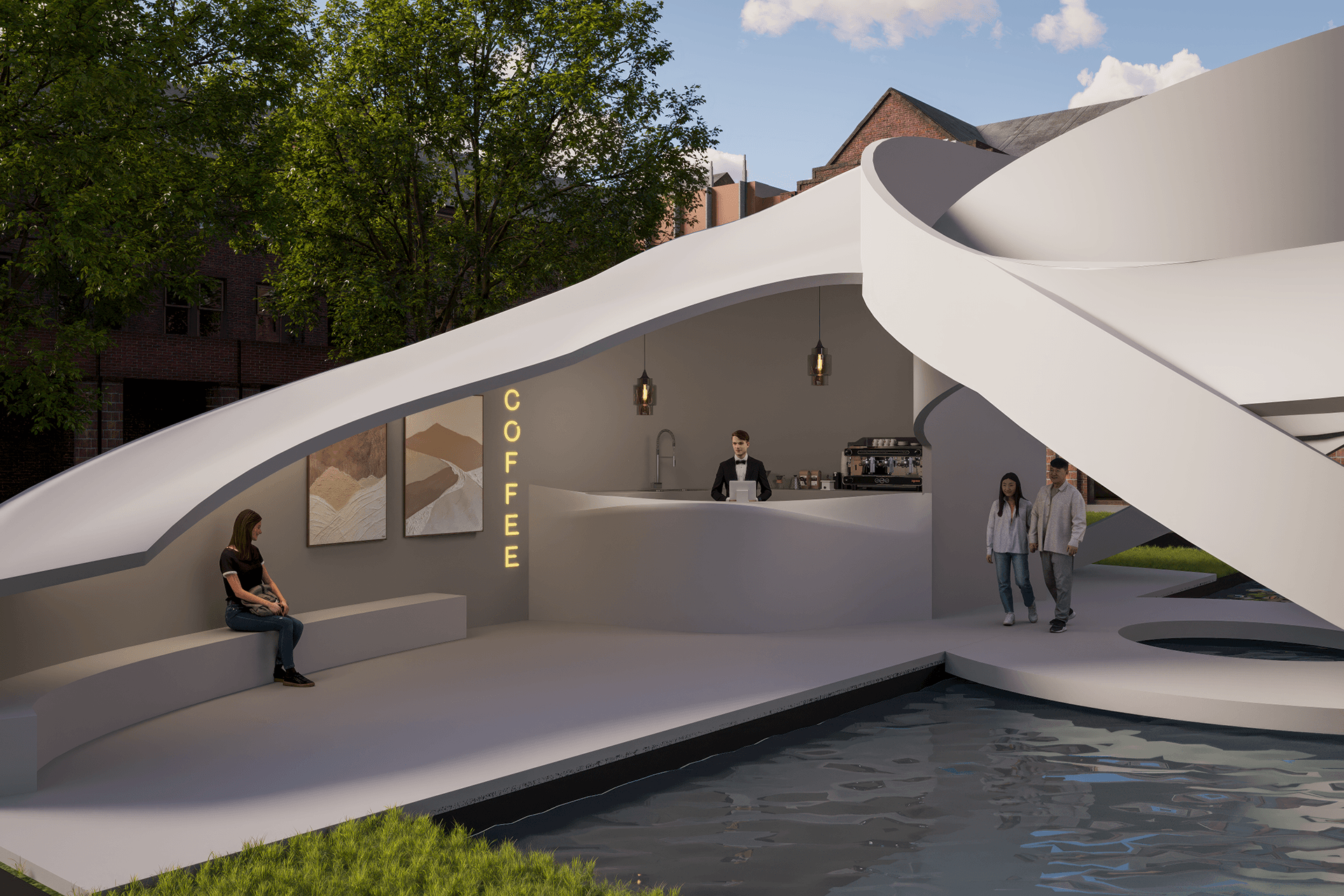 Enclose Pavilion（“Enclose”亭）丨加拿大多伦多丨Mike Grishin-13