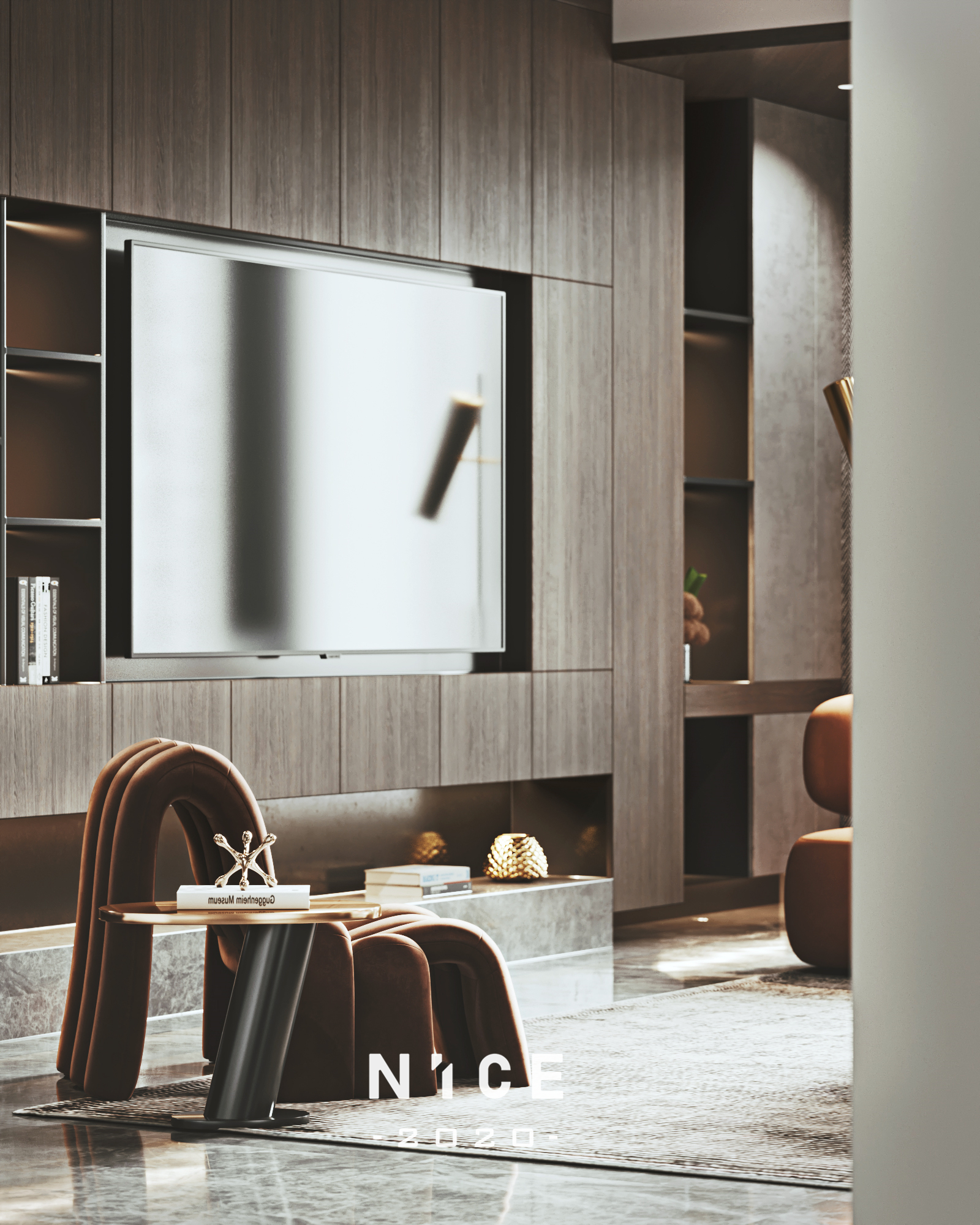 梦幻海洋之家 | 简约现代风格与自然元素完美融合-6