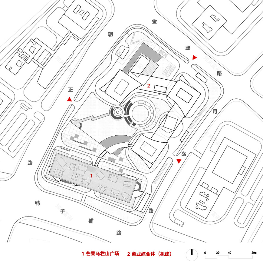 湖南广电芒果马栏山广场丨中国湖南丨地方工作室,湖南大学设计研究院有限公司-69
