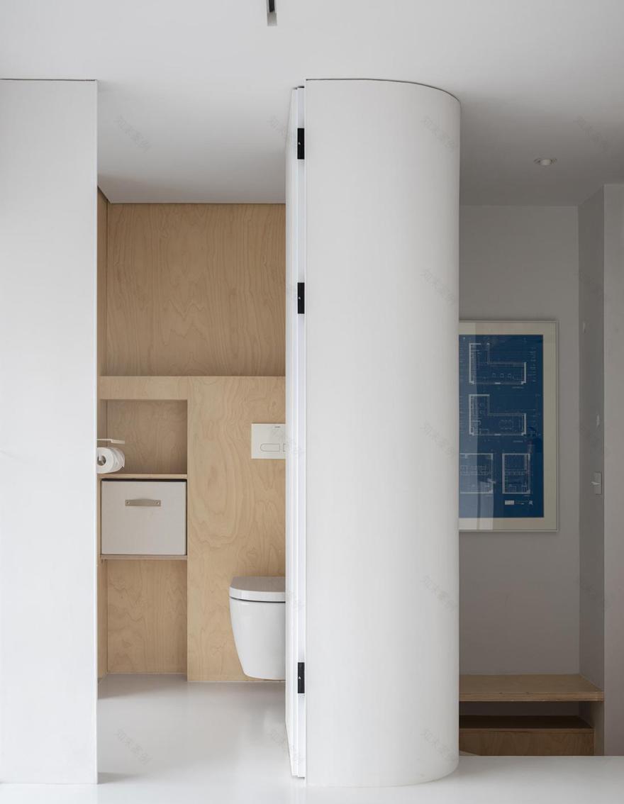 白色空间工作室设计-79